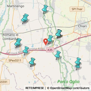 Mappa Via Francia, 24054 Calcio BG, Italia (4.60733)