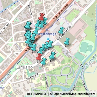 Mappa Via Civitavecchia, 20132 Milano MI, Italia (0.19615)