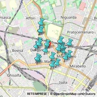 Mappa Via Giovanni Bovio, 20159 Milano MI, Italia (0.678)