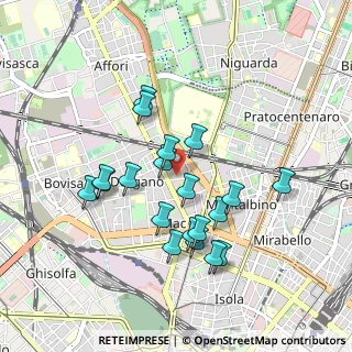 Mappa Via Giovanni Bovio, 20159 Milano MI, Italia (0.8375)
