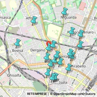 Mappa Via Giovanni Bovio, 20159 Milano MI, Italia (1.083)