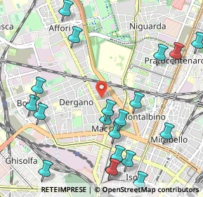 Mappa Via Giovanni Bovio, 20159 Milano MI, Italia (1.307)