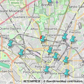 Mappa Via Giovanni Bovio, 20159 Milano MI, Italia (2.74636)