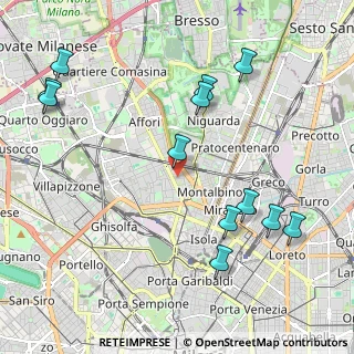 Mappa Via Giovanni Bovio, 20159 Milano MI, Italia (2.44333)