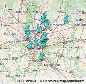 Mappa Via Privata Mondovì, 20132 Milano MI, Italia (9.59857)