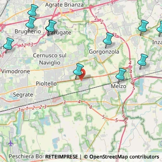 Mappa Via Galileo Galilei, 20052 Vignate MI, Italia (6.23545)