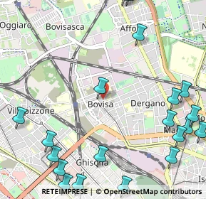 Mappa Via Baldinucci Filippo, 20158 Milano MI, Italia (1.573)