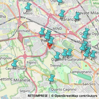 Mappa Via Francesco Cilea, 20016 Pero MI, Italia (2.49)