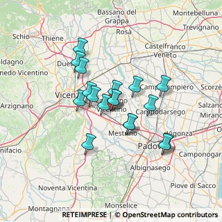 Mappa Via Dell'artigianato9, 36043 Camisano Vicentino VI, Italia (10.63222)