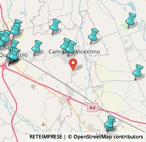 Mappa Via Dell'artigianato9, 36043 Camisano Vicentino VI, Italia (6.194)