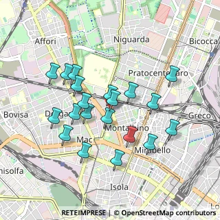 Mappa Milano, 20159 Milano MI, Italia (0.839)