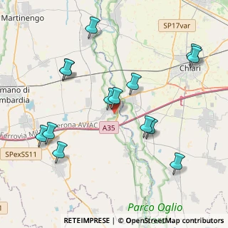 Mappa Via Kennedy, 24054 Calcio BG, Italia (4.36214)