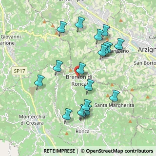 Mappa Via Roncolati, 36071 Arzignano VI, Italia (1.99444)