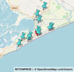 Mappa Via Aquileia 4° Vicolo, 30016 Lido di Jesolo VE, Italia (2.75091)