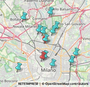 Mappa Via Cannero, 20159 Milano MI, Italia (3.60154)