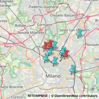 Mappa Via Cannero, 20159 Milano MI, Italia (2.52091)