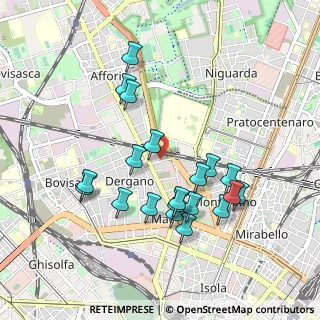 Mappa Via Cannero, 20159 Milano MI, Italia (0.9165)