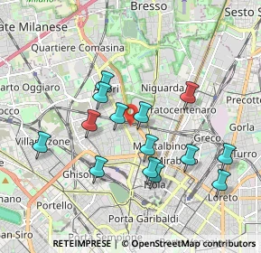 Mappa Via Cannero, 20159 Milano MI, Italia (1.75)