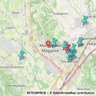 Mappa Corte Capuleti, 36075 Montecchio Maggiore VI, Italia (2.20091)