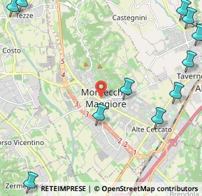 Mappa Corte Capuleti, 36075 Montecchio Maggiore VI, Italia (3.33909)