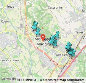 Mappa Corte Capuleti, 36075 Montecchio Maggiore VI, Italia (1.65083)