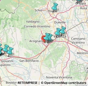 Mappa Corte Capuleti, 36075 Montecchio Maggiore VI, Italia (26.4035)