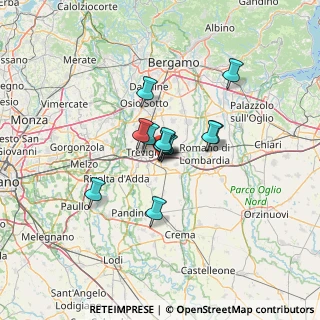Mappa Via Giovanni Pierluigi da Palestrina, 24045 Caravaggio BG, Italia (8.0875)