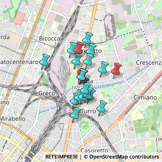 Mappa Via Monte S. Gabriele, 20127 Milano MI, Italia (0.609)