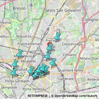 Mappa Via Monte S. Gabriele, 20127 Milano MI, Italia (2.37063)