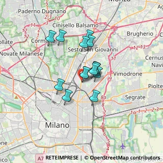 Mappa Via Monte S. Gabriele, 20127 Milano MI, Italia (2.405)