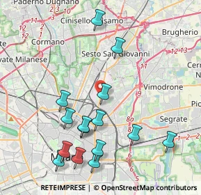 Mappa Via Monte S. Gabriele, 20127 Milano MI, Italia (4.39533)