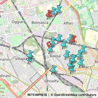 Mappa Via Privata Raffaello Morghen, 20158 Milano MI, Italia (1.0475)