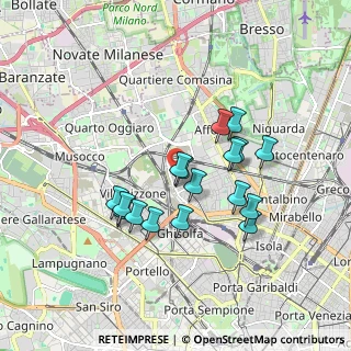 Mappa Via Privata Raffaello Morghen, 20158 Milano MI, Italia (1.52765)