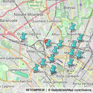 Mappa Via Privata Raffaello Morghen, 20158 Milano MI, Italia (2.18533)