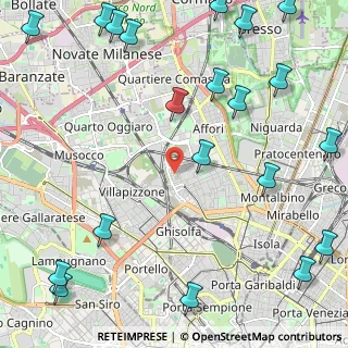 Mappa Via Privata Raffaello Morghen, 20158 Milano MI, Italia (3.277)