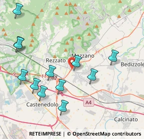 Mappa Via Treponti, 25086 Rezzato BS, Italia (4.5425)