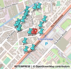 Mappa Via Privata Flumendosa, 20132 Milano MI, Italia (0.2265)