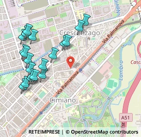 Mappa Via Privata Flumendosa, 20132 Milano MI, Italia (0.5695)