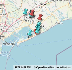 Mappa Piazza Fabrizio De Andrè, 30016 Jesolo VE, Italia (9.25083)