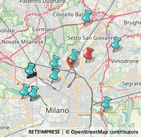 Mappa Via Comune Antico, 20125 Milano MI, Italia (4.312)