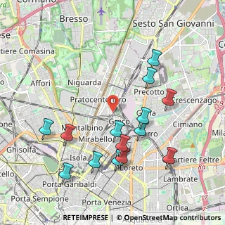 Mappa Via Comune Antico, 20125 Milano MI, Italia (2.11929)