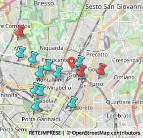 Mappa Via Comune Antico, 20125 Milano MI, Italia (2.02154)