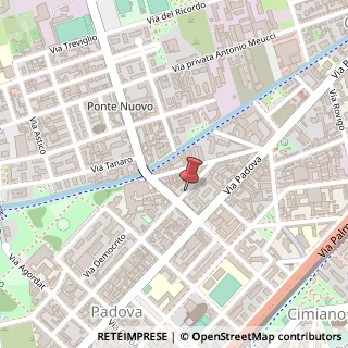 Mappa Via Privata Paolo Paruta,  75, 20127 Milano, Milano (Lombardia)