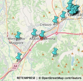 Mappa Via Monte Novegno, 36077 Altavilla vicentina VI, Italia (6.05579)