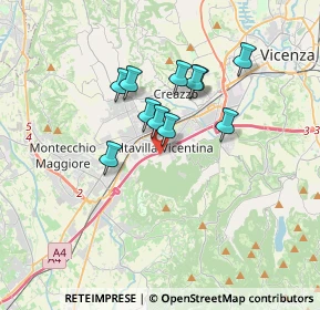 Mappa Via Monte Novegno, 36077 Altavilla vicentina VI, Italia (2.64364)