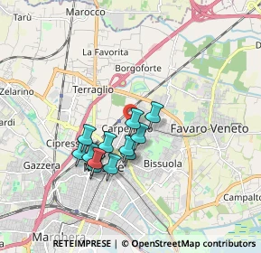 Mappa Via Alessandro Manzoni, 30174 Venezia VE, Italia (1.37583)