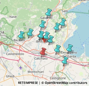 Mappa Via Monte Fumo, 25081 Bedizzole BS, Italia (5.51143)