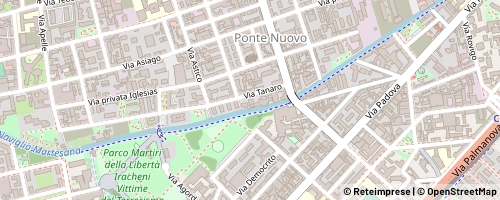 Mappa Milano
