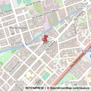 Mappa Via Privata Paolo Paruta, 88, 20127 Milano, Milano (Lombardia)