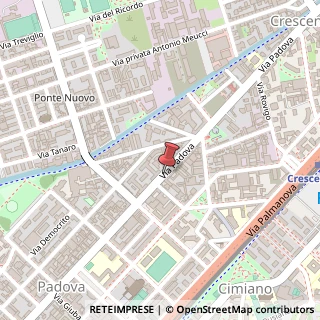 Mappa Via Padova,  221, 20127 Milano, Milano (Lombardia)